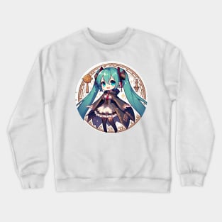 Hatsune Miku sorceress Crewneck Sweatshirt